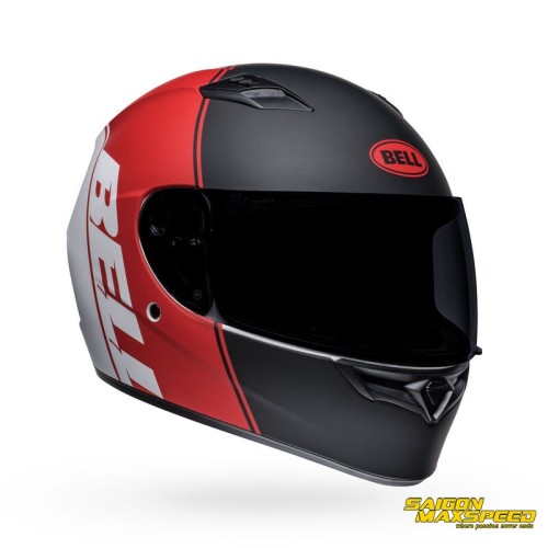 Nón BELL QUALIFIER ASCENT MATTE BLACK/RED Nón BELL QUALIFIER ASCENT MATTE BLACK/RED